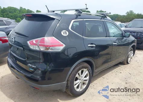 2014 Nissan Rogue Sv from USA, damaged, VIN 5N1AT2MV3EC762205